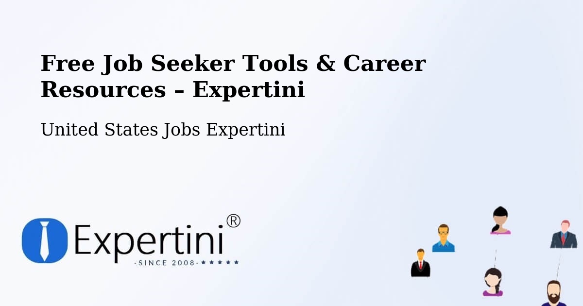 Free Job Seeker Tools & Career Resources – Hudson - Hudson, United States Jobs Expertini