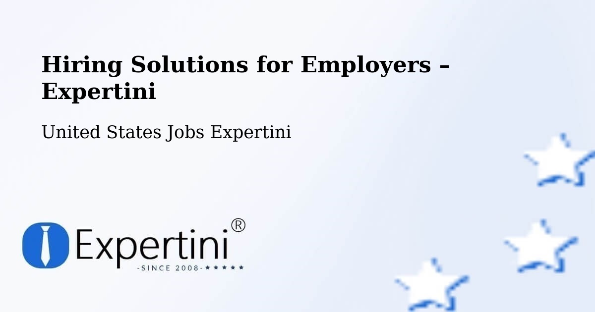 Hiring Solutions for Employers in Hudson - Hudson, United States Jobs Expertini